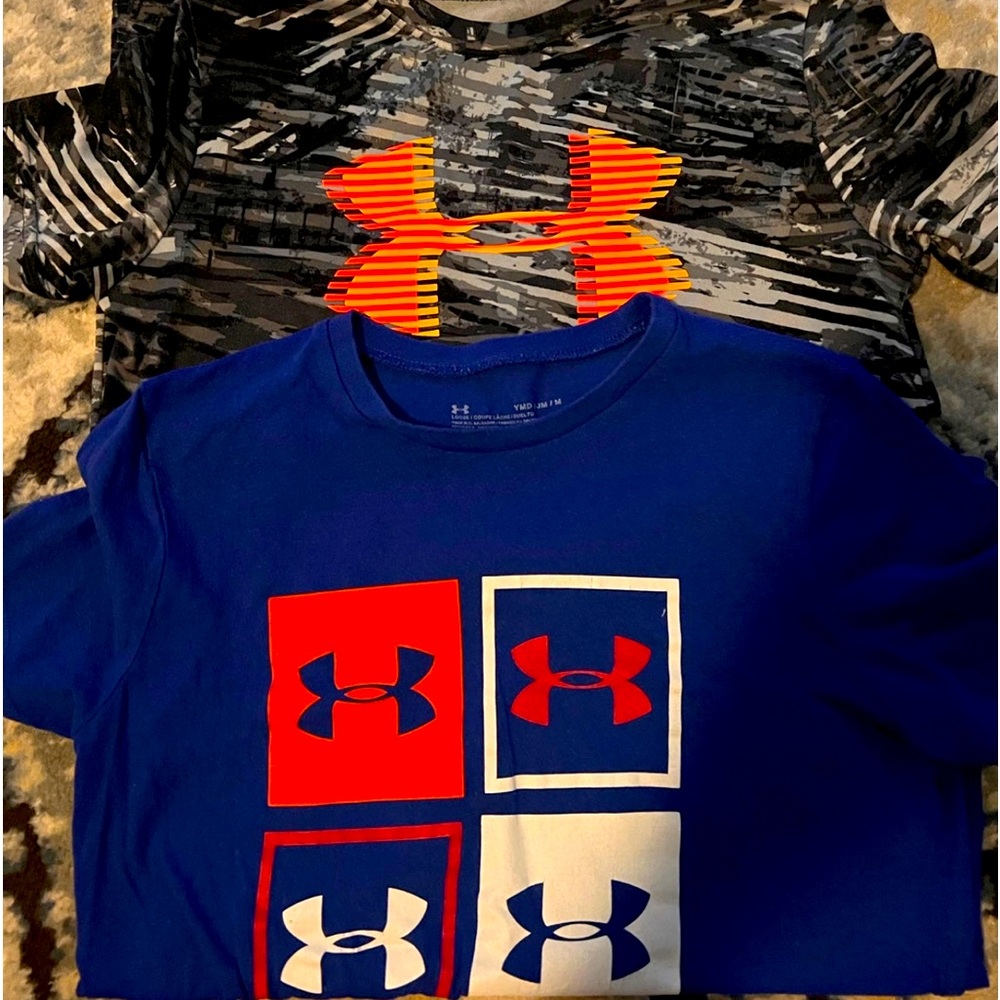 Boys Under Armour t shirts
